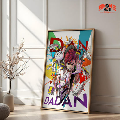 Daandadann Poster/Canvas, Art Anime Wall Print, Wall Decor  –  Poster/Canvas ANIME HUB