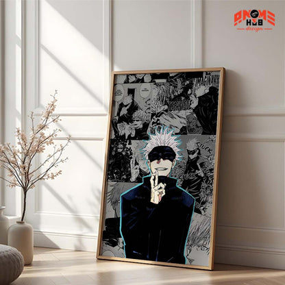 Jujustsuu Kaiisenn 10 Poster/Canvas, Art Anime Wall Print, Wall Decor  –  Poster/Canvas ANIME HUB