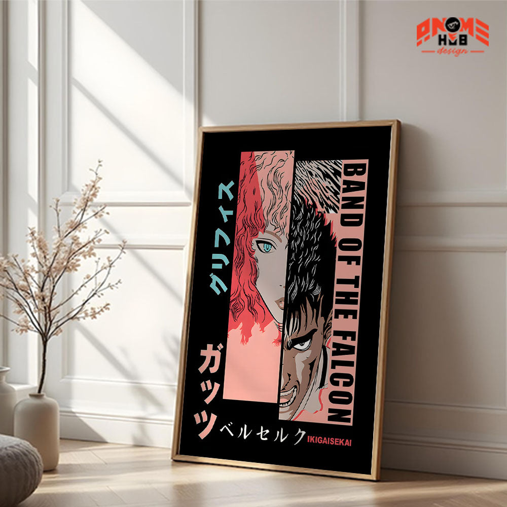 Berserkk 2 Poster/Canvas, Art Anime Wall Print, Wall Decor  –  Poster/Canvas ANIME HUB