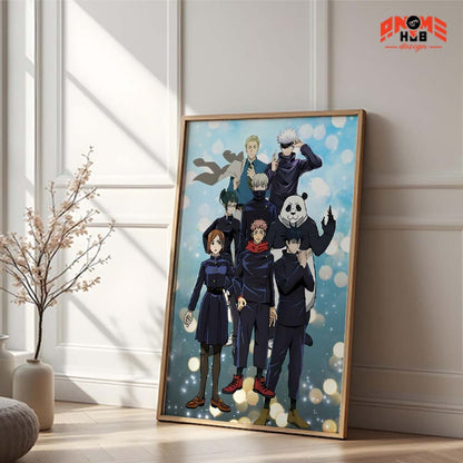 Jujustsuu Kaiisenn 12 Poster/Canvas, Art Anime Wall Print, Wall Decor  –  Poster/Canvas ANIME HUB