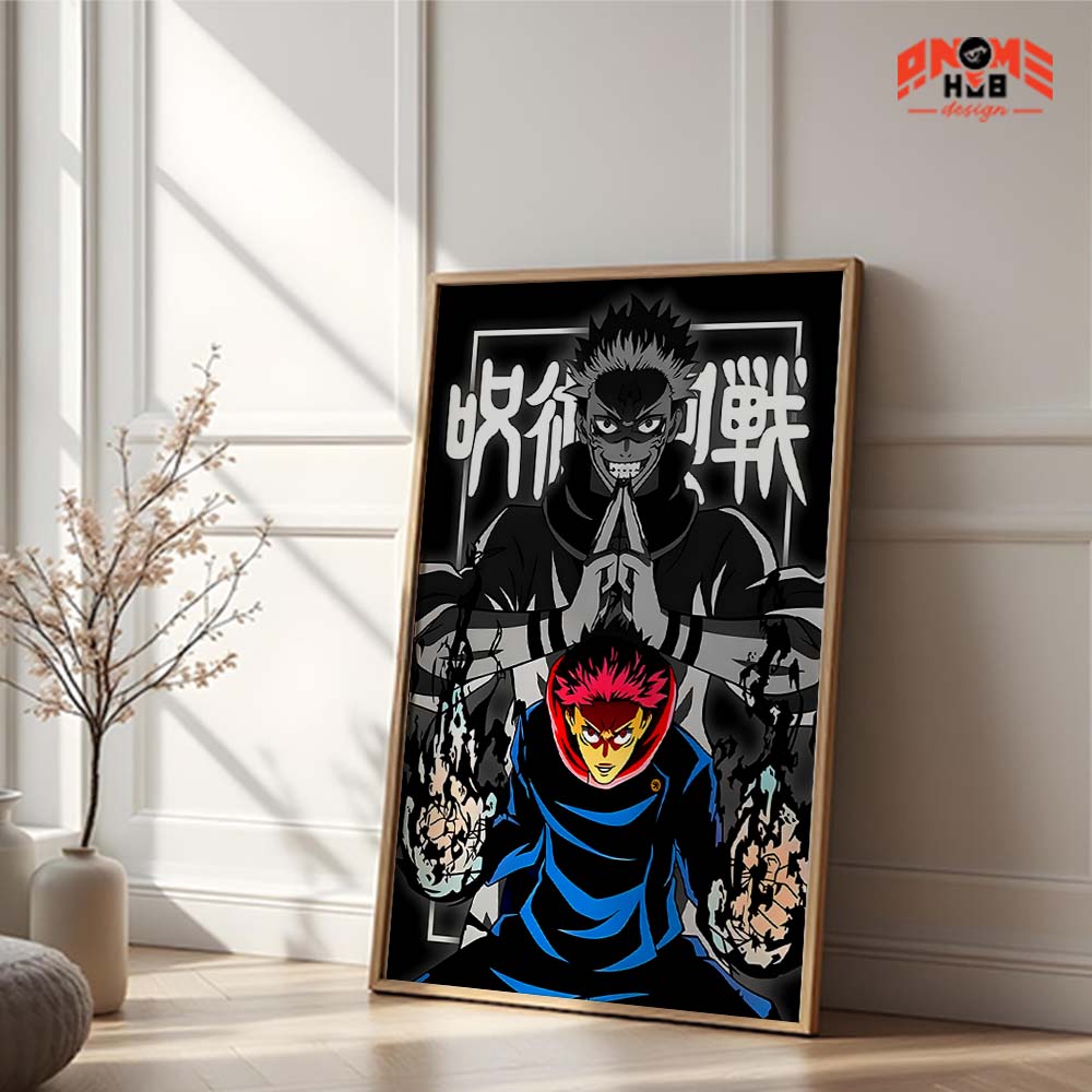 Jujustsuu Kaiisenn 36 Poster/Canvas, Art Anime Wall Print, Wall Decor  –  Poster/Canvas ANIME HUB