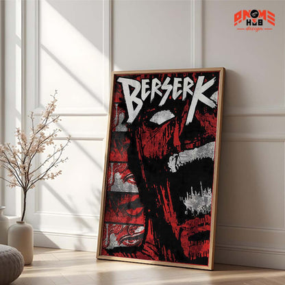 Digital Download | Berserkk 25 Poster/Canvas, Art Anime Wall Print, Wall Decor  –  Poster/Canvas ANIME HUB