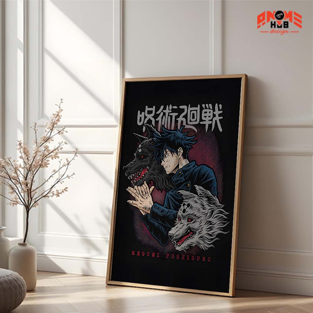 Jujustsuu Kaiisenn 16 Poster/Canvas, Art Anime Wall Print, Wall Decor  –  Poster/Canvas ANIME HUB