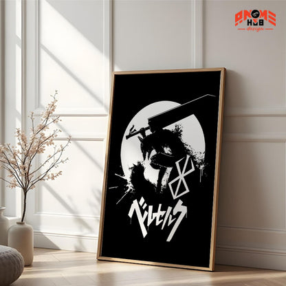 Berserkk 5 Poster/Canvas, Art Anime Wall Print, Wall Decor  –  Poster/Canvas ANIME HUB