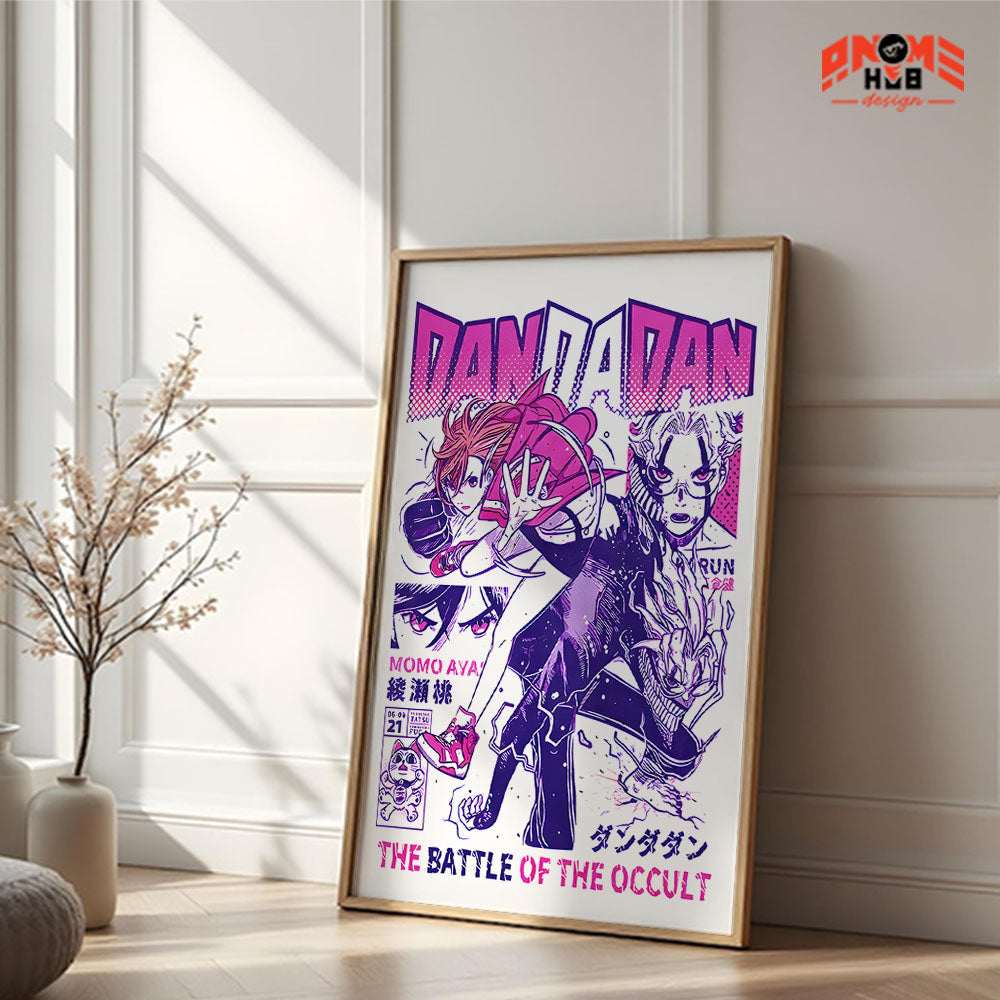 Daandadann 3 Poster/Canvas, Art Anime Wall Print, Wall Decor  –  Poster/Canvas ANIME HUB