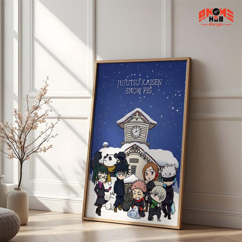 Jujustsuu Kaiisenn 22 Poster/Canvas, Art Anime Wall Print, Wall Decor  –  Poster/Canvas ANIME HUB