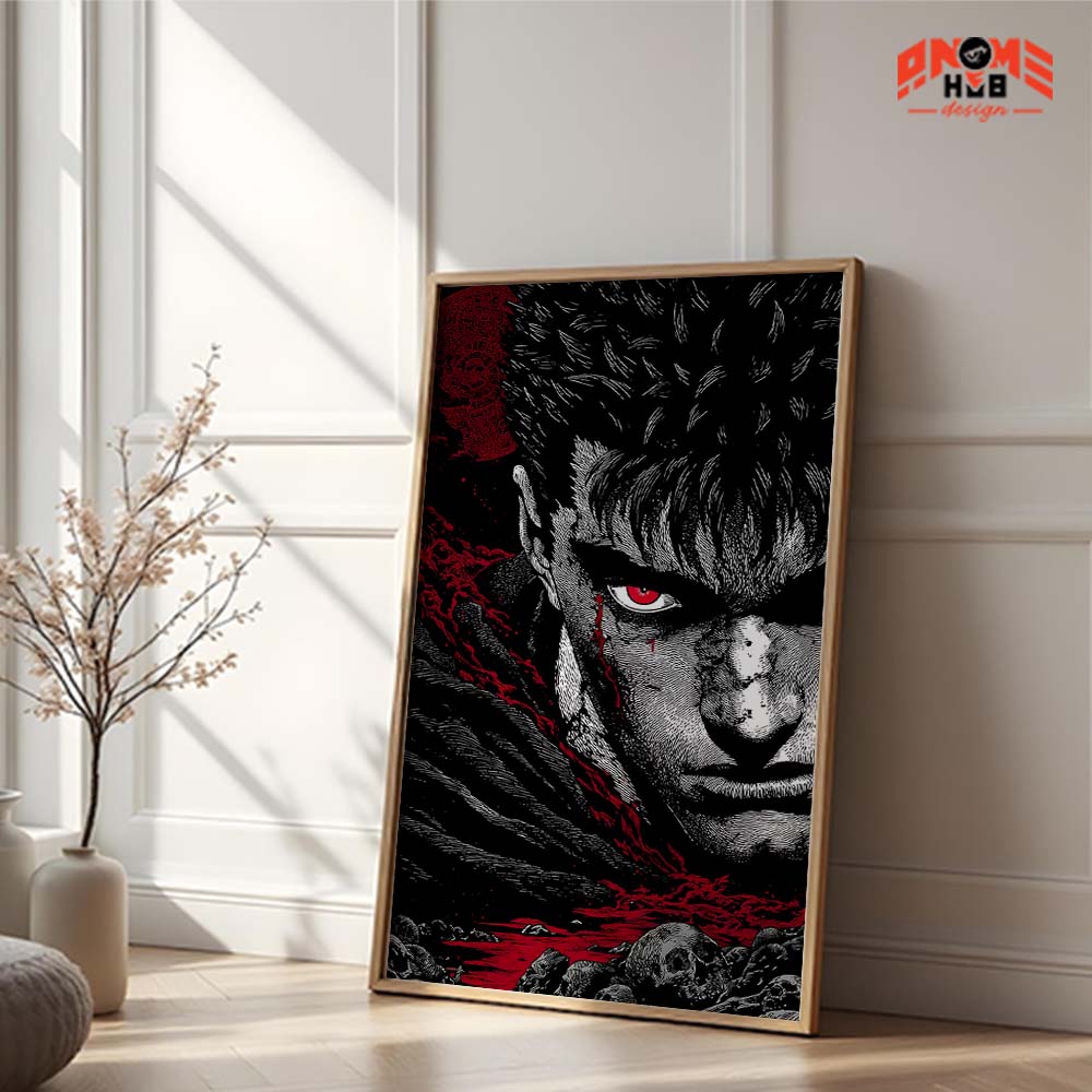 Digital Download | Berserkk 24 Poster/Canvas, Art Anime Wall Print, Wall Decor  –  Poster/Canvas ANIME HUB