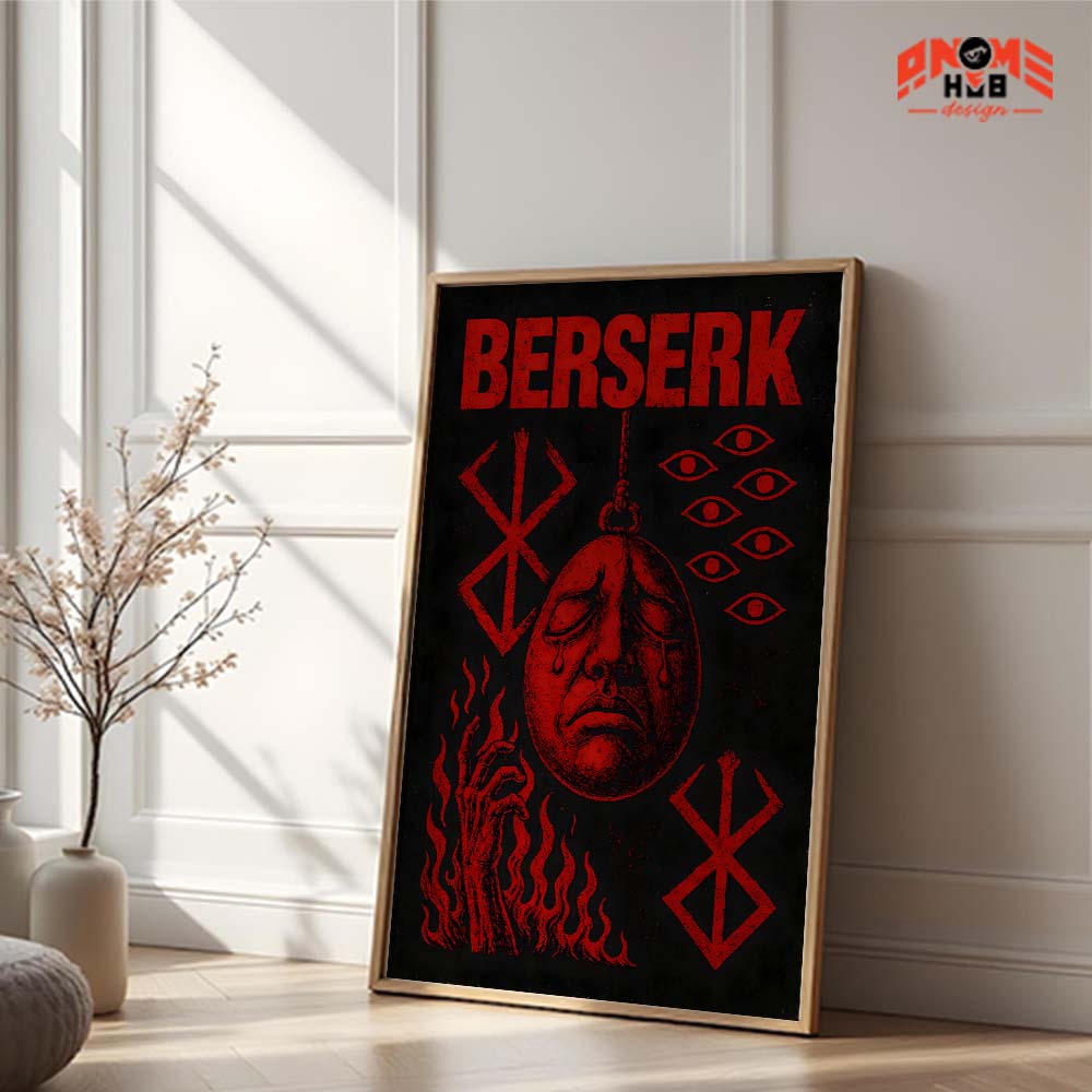 Digital Download | Berserkk 23 Poster/Canvas, Art Anime Wall Print, Wall Decor  –  Poster/Canvas ANIME HUB