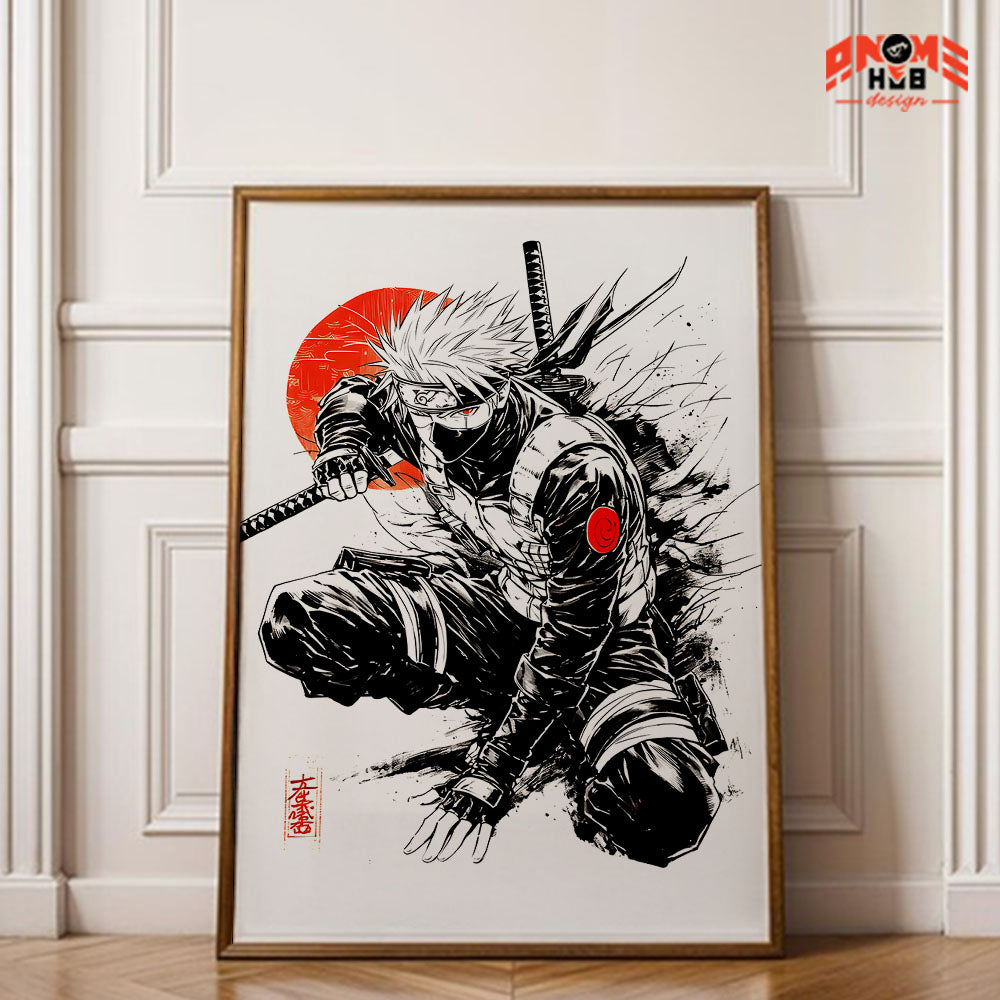 Narrutoo Poster/Canvas, Art Anime Wall Print, Wall Decor  – Hattakee Kakaasshi  Poster/Canvas ANIME HUB