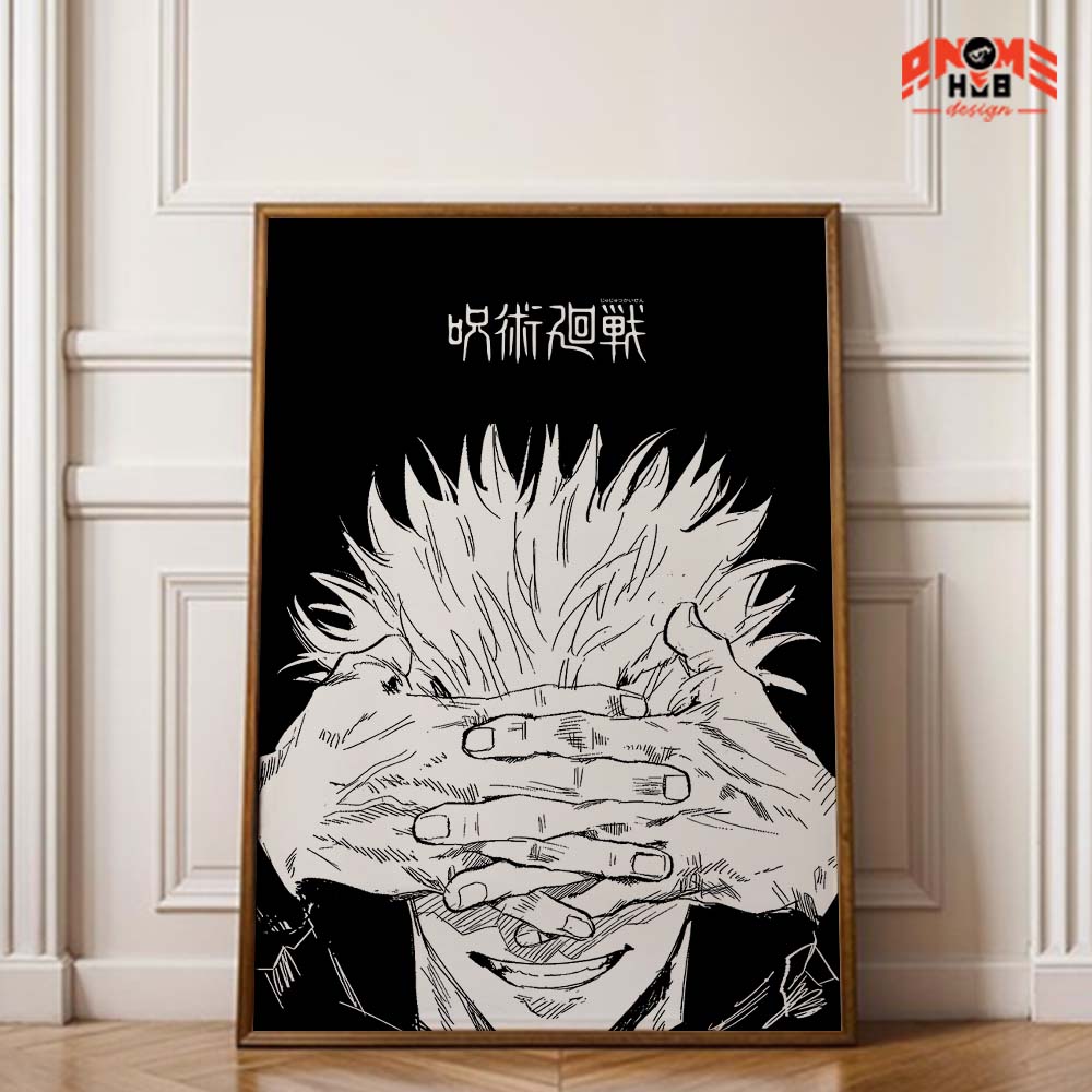 Jujustsuu Kaiisenn 5 Poster/Canvas, Art Anime Wall Print, Wall Decor  –  Poster/Canvas ANIME HUB