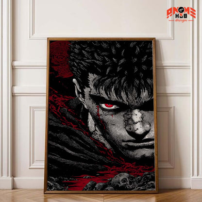 Digital Download | Berserkk 24 Poster/Canvas, Art Anime Wall Print, Wall Decor  –  Poster/Canvas ANIME HUB
