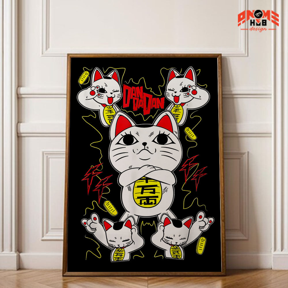 Daandadann 4 Poster/Canvas, Art Anime Wall Print, Wall Decor  –  Poster/Canvas ANIME HUB