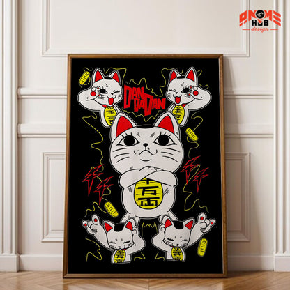 Daandadann 4 Poster/Canvas, Art Anime Wall Print, Wall Decor  –  Poster/Canvas ANIME HUB
