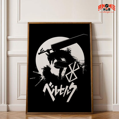 Berserkk 5 Poster/Canvas, Art Anime Wall Print, Wall Decor  –  Poster/Canvas ANIME HUB