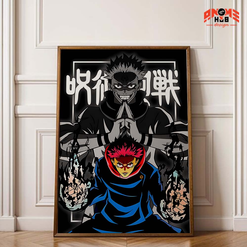 Jujustsuu Kaiisenn 36 Poster/Canvas, Art Anime Wall Print, Wall Decor  –  Poster/Canvas ANIME HUB