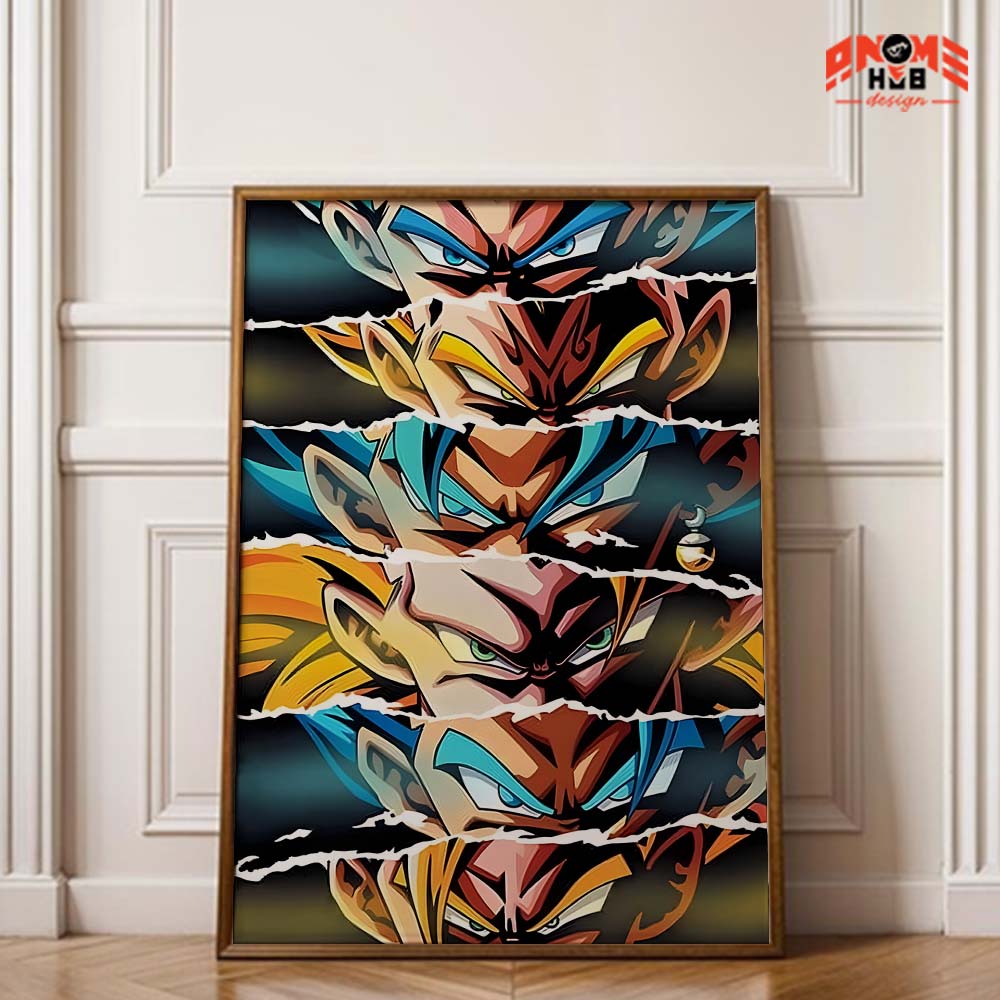 Dragoon Ballz Poster/Canvas, Art Anime Wall Print, Wall Decor  –  Poster/Canvas ANIME HUB