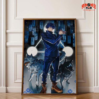 Jujustsuu Kaiisenn 27 Poster/Canvas, Art Anime Wall Print, Wall Decor  –  Poster/Canvas ANIME HUB