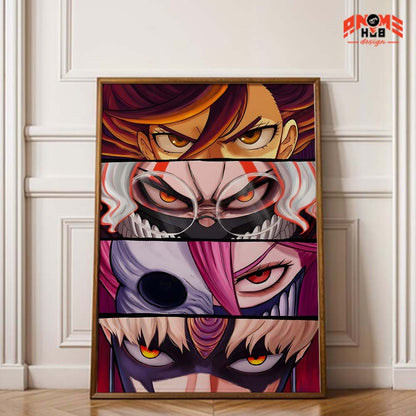 Póster de Griffith del anime Berserk | Arte mural de Berserk | Póster de Berserk | Impresión decorativa de alta calidad