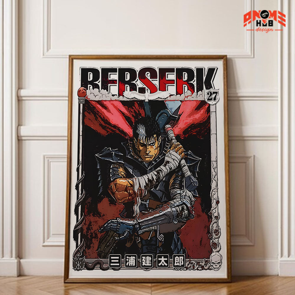 Berserkk 18 Poster/Canvas, Art Anime Wall Print, Wall Decor  –  Poster/Canvas ANIME HUB