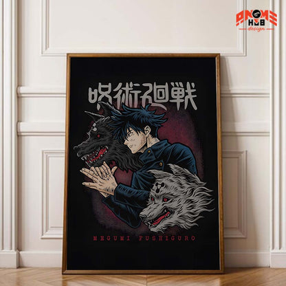 Jujustsuu Kaiisenn 16 Poster/Canvas, Art Anime Wall Print, Wall Decor  –  Poster/Canvas ANIME HUB