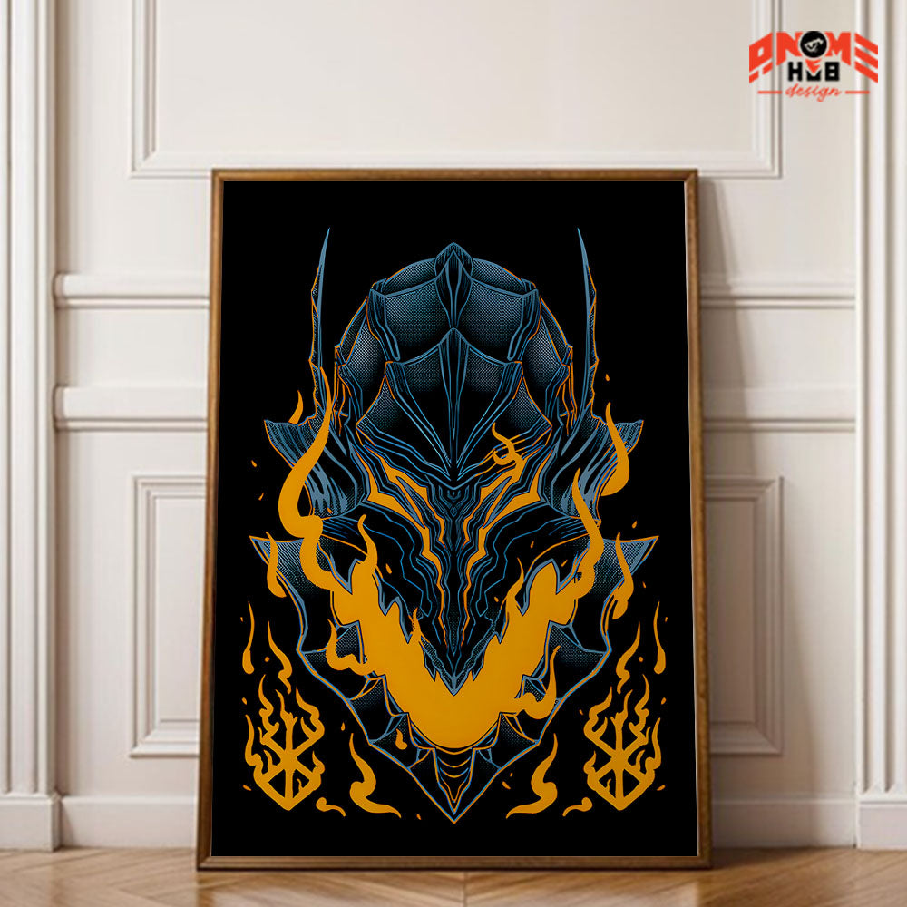 Berserkk 17 Poster/Canvas, Art Anime Wall Print, Wall Decor  –  Poster/Canvas ANIME HUB