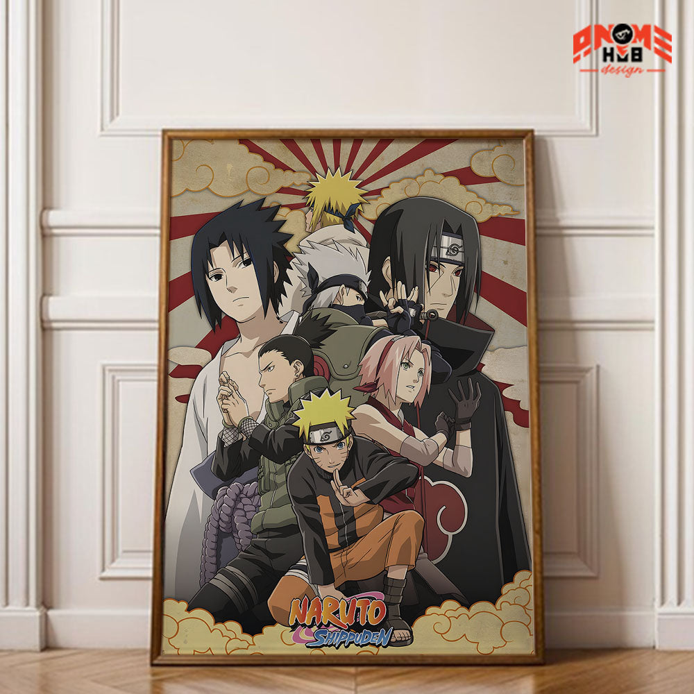 Narrutoo Poster/Canvas, Art Anime Wall Print, Wall Decor  –  Poster/Canvas ANIME HUB