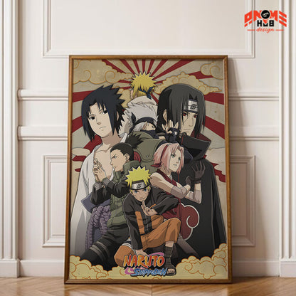 Narrutoo Poster/Canvas, Art Anime Wall Print, Wall Decor  –  Poster/Canvas ANIME HUB