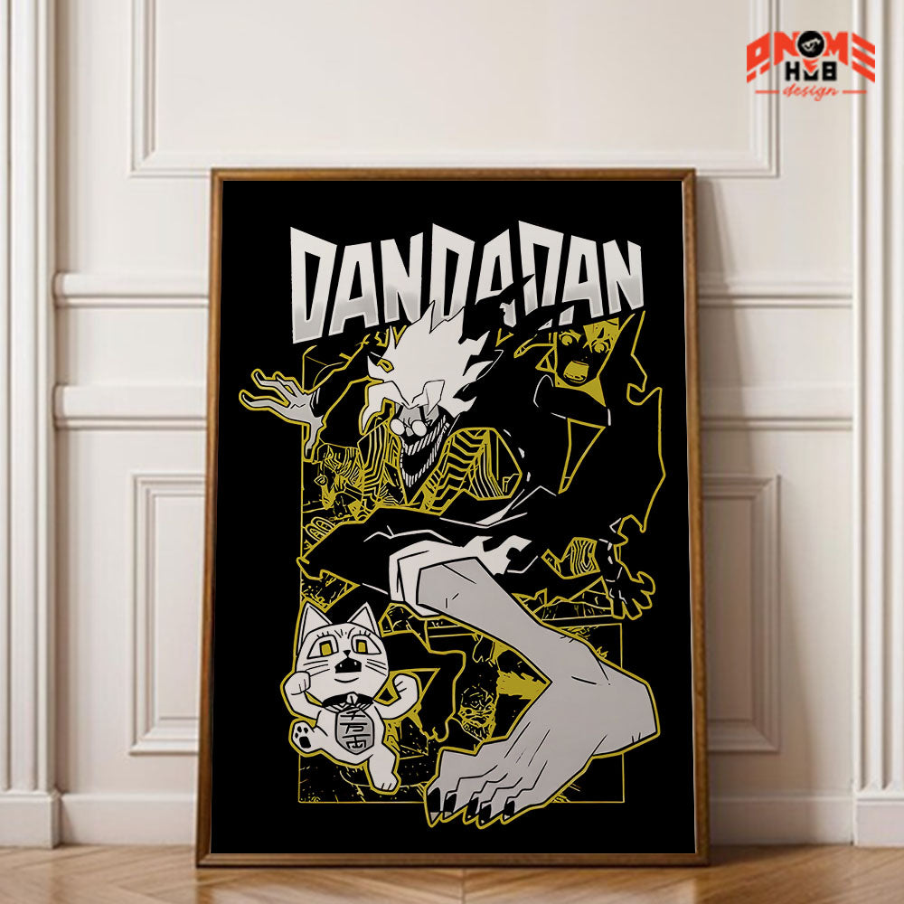 Daandadann 8 Poster/Canvas, Art Anime Wall Print, Wall Decor  –  Poster/Canvas ANIME HUB