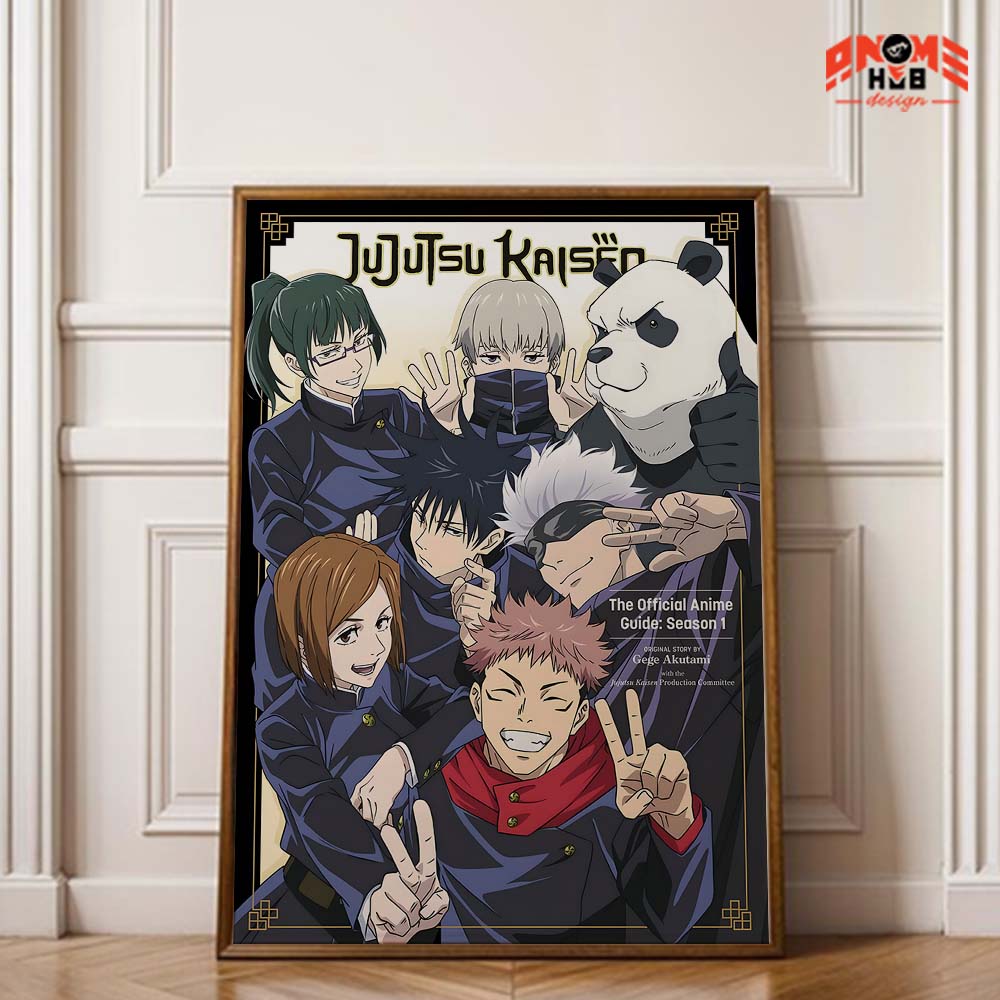 Jujustsuu Kaiisenn 13 Poster/Canvas, Art Anime Wall Print, Wall Decor  –  Poster/Canvas ANIME HUB