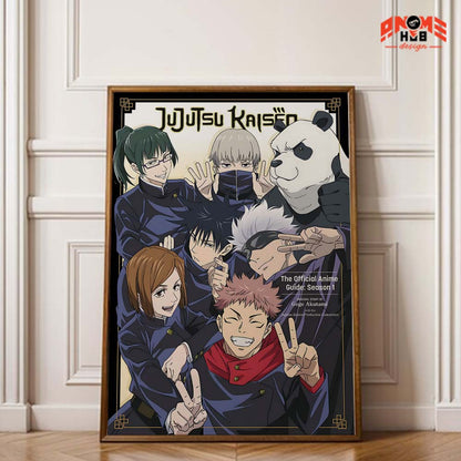 Jujustsuu Kaiisenn 13 Poster/Canvas, Art Anime Wall Print, Wall Decor  –  Poster/Canvas ANIME HUB