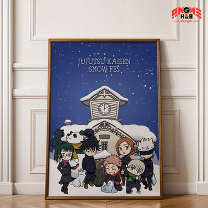 Jujustsuu Kaiisenn 22 Poster/Canvas, Art Anime Wall Print, Wall Decor  –  Poster/Canvas ANIME HUB