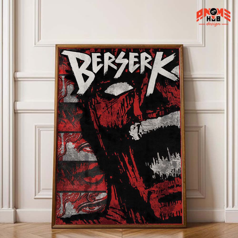Digital Download | Berserkk 25 Poster/Canvas, Art Anime Wall Print, Wall Decor  –  Poster/Canvas ANIME HUB