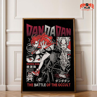 Daandadann 2 Poster/Canvas, Art Anime Wall Print, Wall Decor  –  Poster/Canvas ANIME HUB