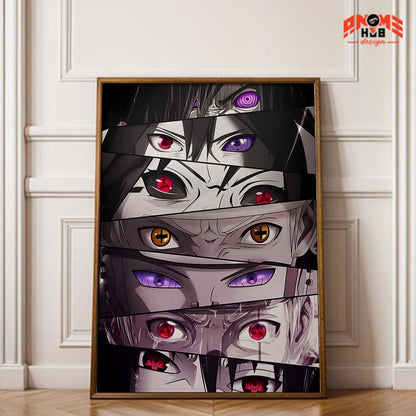 Narrutoo 9 Poster/Canvas, Art Anime Wall Print, Wall Decor  –    Poster/Canvas ANIME HUB