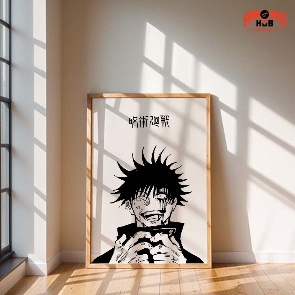 Jujustsuu Kaiisenn 3 Poster/Canvas, Art Anime Wall Print, Wall Decor  –  Poster/Canvas ANIME HUB