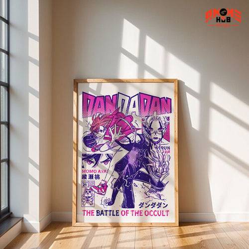 Daandadann 3 Poster/Canvas, Art Anime Wall Print, Wall Decor  –  Poster/Canvas ANIME HUB