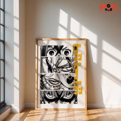 Daandadann 10 Poster/Canvas, Art Anime Wall Print, Wall Decor  –  Poster/Canvas ANIME HUB