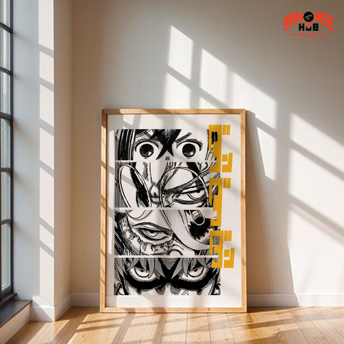 Daandadann 10 Poster/Canvas, Art Anime Wall Print, Wall Decor  –  Poster/Canvas ANIME HUB