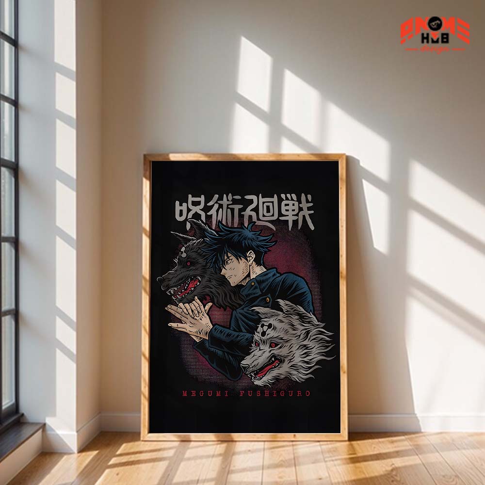 Jujustsuu Kaiisenn 16 Poster/Canvas, Art Anime Wall Print, Wall Decor  –  Poster/Canvas ANIME HUB