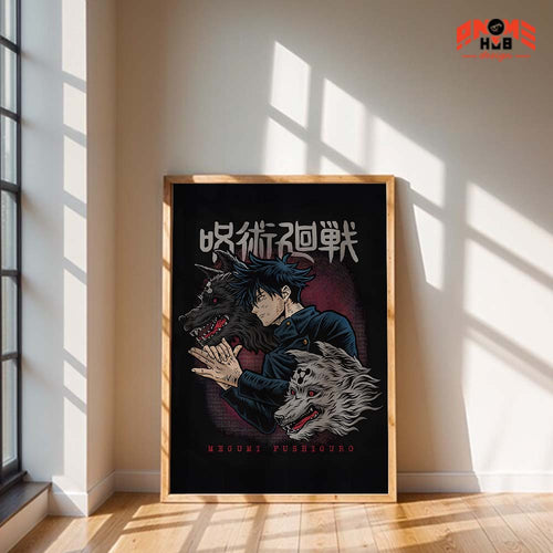 Jujustsuu Kaiisenn 16 Poster/Canvas, Art Anime Wall Print, Wall Decor  –  Poster/Canvas ANIME HUB