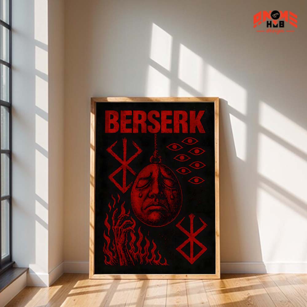 Digital Download | Berserkk 23 Poster/Canvas, Art Anime Wall Print, Wall Decor  –  Poster/Canvas ANIME HUB