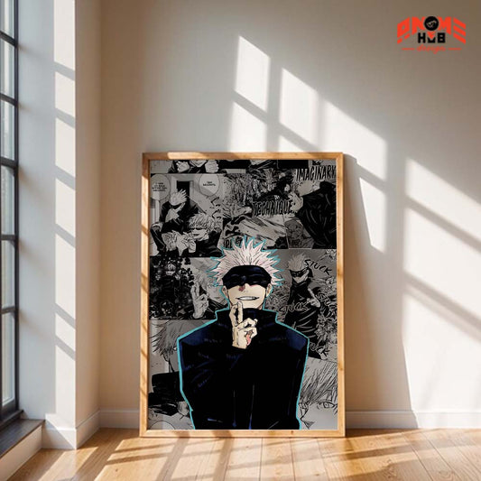 Jujustsuu Kaiisenn 10 Poster/Canvas, Art Anime Wall Print, Wall Decor  –  Poster/Canvas ANIME HUB