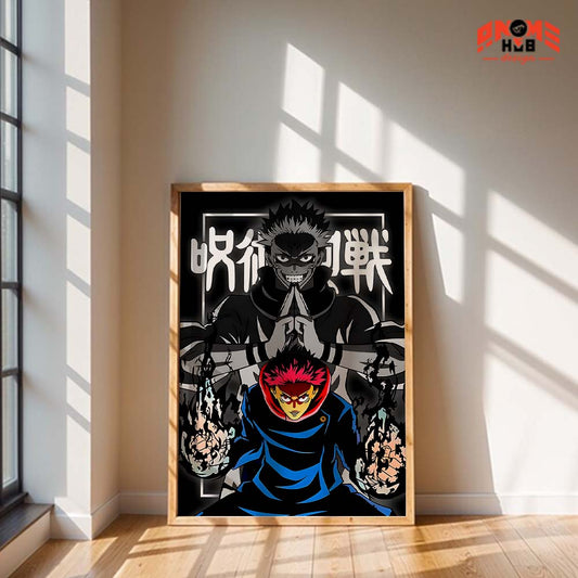 Jujustsuu Kaiisenn 36 Poster/Canvas, Art Anime Wall Print, Wall Decor  –  Poster/Canvas ANIME HUB