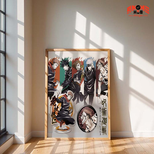 Jujustsuu Kaiisenn 33 Poster/Canvas, Art Anime Wall Print, Wall Decor  –  Poster/Canvas ANIME HUB