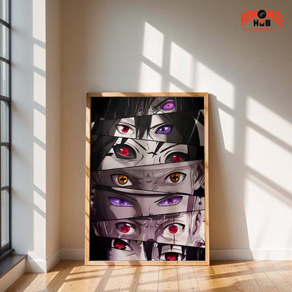 Narrutoo 9 Poster/Canvas, Art Anime Wall Print, Wall Decor  –    Poster/Canvas ANIME HUB