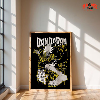Daandadann 8 Poster/Canvas, Art Anime Wall Print, Wall Decor  –  Poster/Canvas ANIME HUB