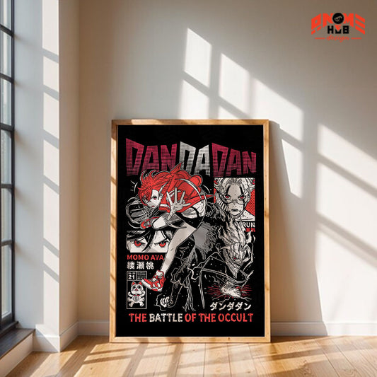 Daandadann 2 Poster/Canvas, Art Anime Wall Print, Wall Decor  –  Poster/Canvas ANIME HUB