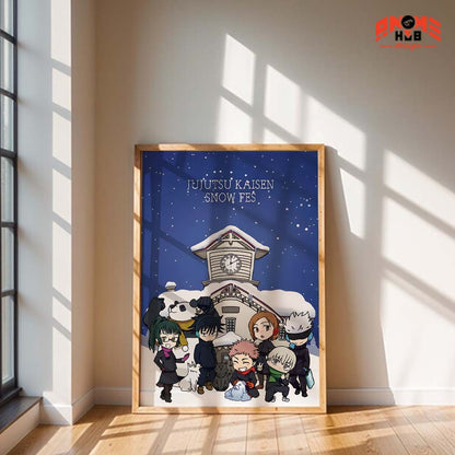 Jujustsuu Kaiisenn 22 Poster/Canvas, Art Anime Wall Print, Wall Decor  –  Poster/Canvas ANIME HUB