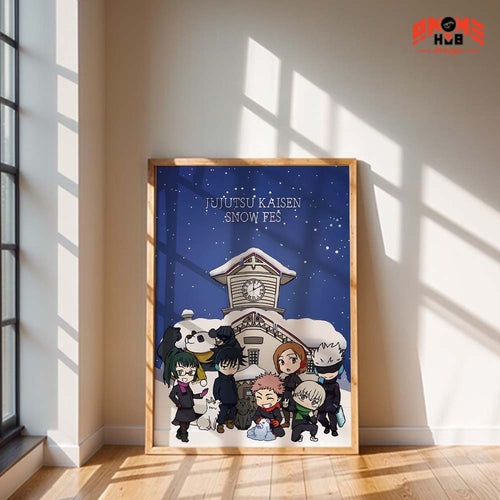 Jujustsuu Kaiisenn 22 Poster/Canvas, Art Anime Wall Print, Wall Decor  –  Poster/Canvas ANIME HUB