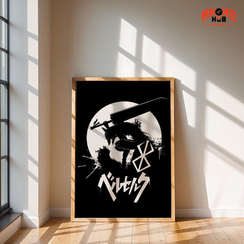 Berserkk 5 Poster/Canvas, Art Anime Wall Print, Wall Decor  –  Poster/Canvas ANIME HUB